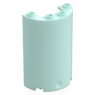 Cylinder Half 2 × 4 × 5 with 1 × 2 cutout Hellaqua