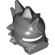 Helmet Spiked with Flat Chin Protector Dark Bluish Gray