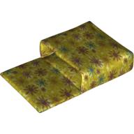 Duplo Sleeping Bag with Starburst Print Yellow