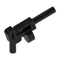 Weapon Gun [Automatic Long Barrel and Round Magazine] Black
