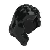 Hair Mid-Length with Part over Front of Right Shoulder
