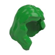 Hair Mid-Length with Part over Front of Right Shoulder Hellgrün