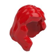 Hair Mid-Length with Part over Front of Right Shoulder Red