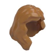 Hair Mid-Length with Part over Front of Right Shoulder Medium Nougat