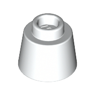 Cone 1.17 × 1.17 × 2/3 (Fez) White
