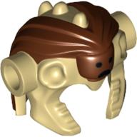 Hair and Headdress Mola Ram Tan