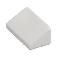 Brick Sloped 30° 1 × 2 × 2/3 White