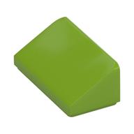 Brick Sloped 30° 1 × 2 × 2/3 Lime