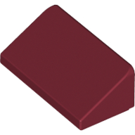 Dachstein 30° 1 × 2 × 2/3 Dunkelrot