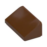 Brick Sloped 30° 1 × 2 × 2/3 Reddish Brown