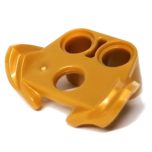 Minifig Neckwear Shoulder Guards Pearl Gold