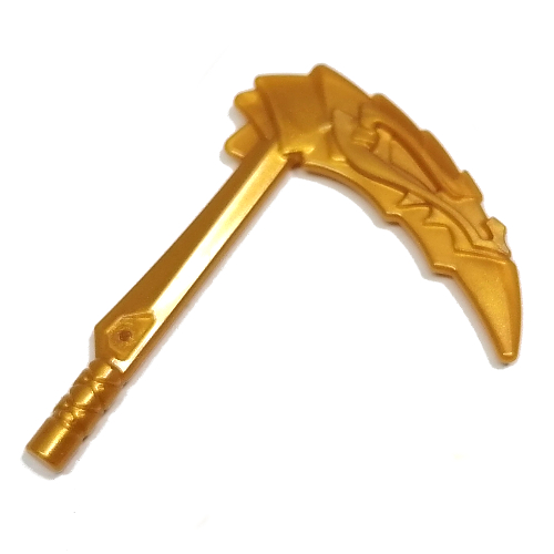 Weapon Sickle Pearl Gold