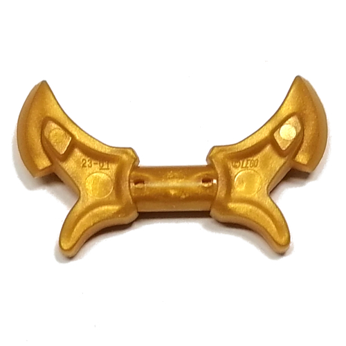 Weapon Hook, Double Blade Perlgold