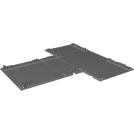 Box / Case, Fold-Out Race Track 34 × 42 Dunkelblaugrau