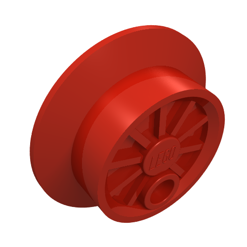 Wheel Train for 12V Electric Motor Red