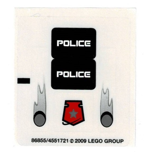Sticker Sheet for Set 5969-1 [No Color/Any Color]