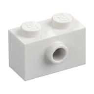 Brick Special 1 × 2 with 1 Center Stud on 1 Side, Bottom Stud Holder