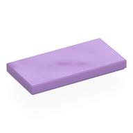 Tile 2 × 4 with Groove Medium Lavender