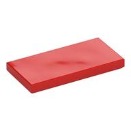 Fliese 2 × 4 mit Rille Rot