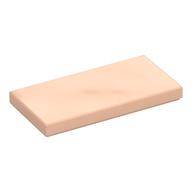 Tile 2 × 4 with Groove Light Nougat