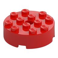 Brick Round 4 × 4 Centre Hole Rot