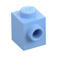 Brick Special 1 × 1 with Stud on 1 Side Bright Light Blue