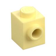 Brick Special 1 × 1 with Stud on 1 Side Bright Light Yellow