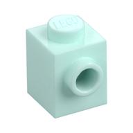 Brick Special 1 × 1 with Stud on 1 Side Light Aqua