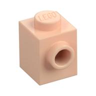 Brick Special 1 × 1 with Stud on 1 Side Light Nougat