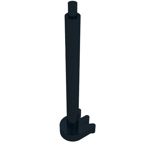 Black Vehicle, Tractor Chassis Steering Arm Black