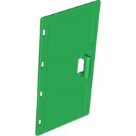 Duplo Door 1 × 3 1/2 × 6 with Handle, and 4 Hinges Grün