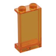 Panel 1 × 2 × 3 [Side Supports / Hollow Studs] Trans-Orange