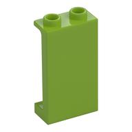 Panel 1 × 2 × 3 [Side Supports / Hollow Studs] Lime