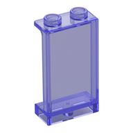 Panel 1 × 2 × 3 [Side Supports / Hollow Studs] Trans-Purple