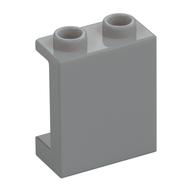 Panel 1 × 2 × 2 [Side Supports / Hollow Studs] Light Bluish Gray