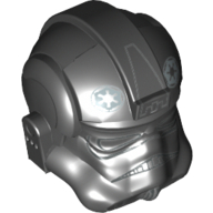 Helmet AT-AT / Tie Pilot, Imperial Logo Print Schwarz