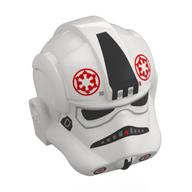 Helmet AT-AT / Tie Pilot, Red Imperial Logo Print White