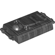 Block with Handles and Han Solo in Carbonite Print in Perltitan