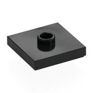 Plate Special 2 × 2 with Groove and Center Stud (Jumper) Black