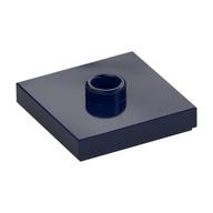 Plate Special 2 × 2 with Groove and Center Stud (Jumper) Dark Blue