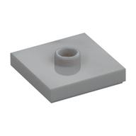 Plate Special 2 × 2 with Groove and Center Stud (Jumper)