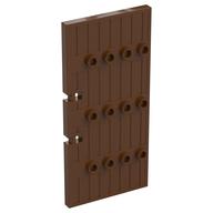 Door 1 × 5 × 8.5 Stockade Reddish Brown
