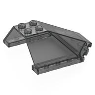 Windscreen 6 × 6 × 2 Canopy Trans-Black