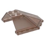 Windscreen 6 × 6 × 2 Canopy Transparent-Braun