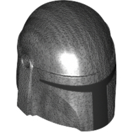 Helmet Mandalorian with Holes, Black Visor Print Perltitan