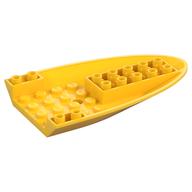 Aircraft Fuselage Curved Forward 6 × 10 Bottom Yellow