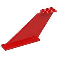Schwanz 12 × 2 × 5 Rot