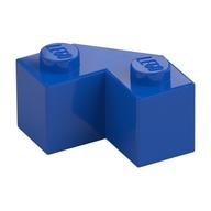Brick Wedged 2 × 2 Facet Blue