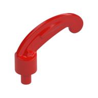 Headwear Accessory Plume / Feather Small with Pin Red