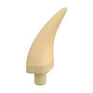 Animal Body Part, Barb / Claw / Tooth / Talon / Horn, Medium Beige
